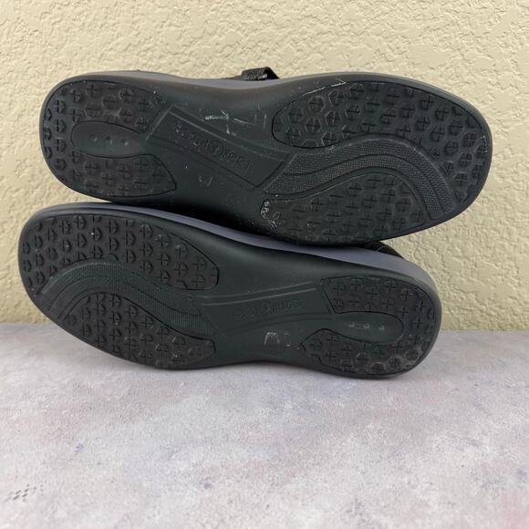Orthofeet Amalya Shoes Women's Size 7B Black Orthopedic Slip On Sneakers Comfort - Picture 7 of 10
